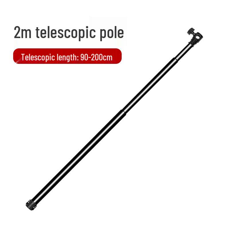 Telescopic Stainless Steel Background Stand with Magic Leg for Photography Studio