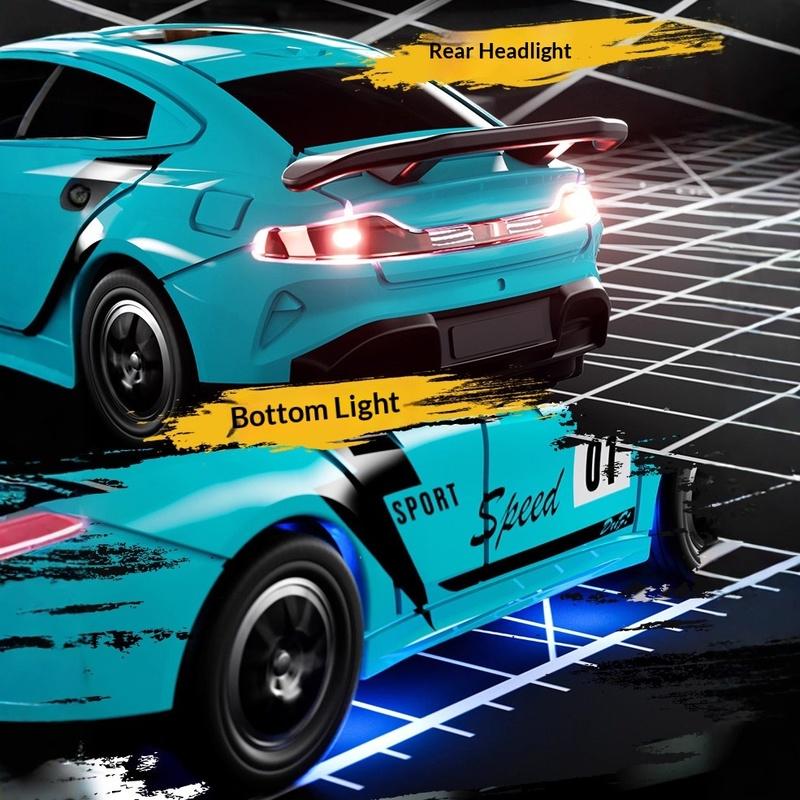 Full-Scale Rc Car Remote Control Drift Car Pocket Four-Wheel Drive High-Speed Racing Mini Desktop Toy Birthday Gift