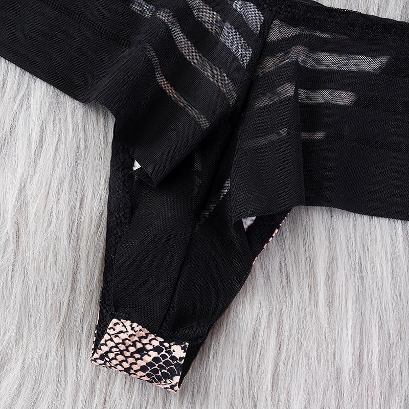 Women Sexy Seamless Perspective Panties Briefs Female Underpants G-string Solid Color Thongs Intimates Lingerie for Women