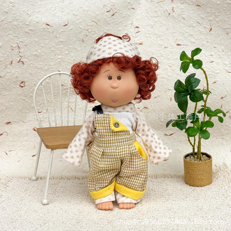 24cm Spanish Mia Potato Doll Dress-Up Set with Plush Outfit