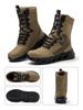 Men's High-Top Waterproof Safety Boots – Anti-Smash, Anti-Puncture, Comfortable for Extended Wear