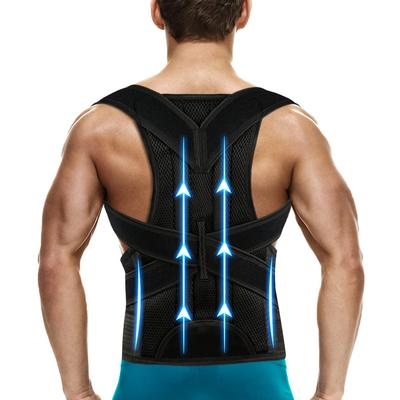 1Ps Back Brace Posture Corrector For Women & Men,Back Straightener,Scoliosis And Hunchback Correction,Adjustable Posture Trainer