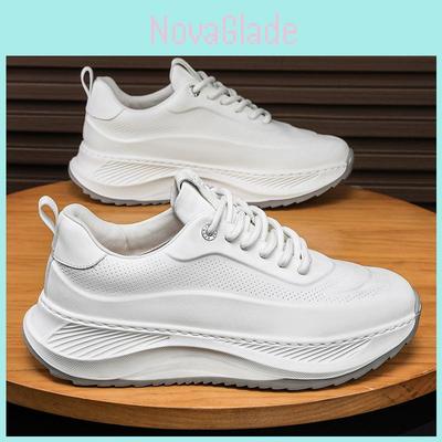 Chaussures Décontractées Hommes Femmes Baskets à Semelle Épaisse Avec Rehaussement de Hauteur Pour le Port Quotidien