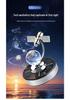 Solar-Powered Rotating Car Air Freshener & Perfume Ornament - Long-Lasting Odor Removal
