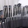 24pcs/set Wooden Handle Nylon Brush Set Nylon Hair Oil Painting Brushes  Canvas Painting