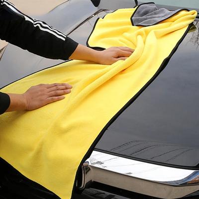 Superabsorbierendes Mikrofasertuch für Autos, Großes Schnelltrocknendes Autoreinigungstuch für Detaillierung und Trocknung