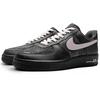 Nike Air Force 1 Leather Slip Resistant Abrasion Resistant Low top Skateboard Shoes Unisex Pink Black CW2288-001(Team285-)