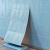 Self-Adhesive Panels 3D Soft Crash Foam Wallpaper Imitation Brick Wall Stickers Home Living Room Kid Bedroom Decor