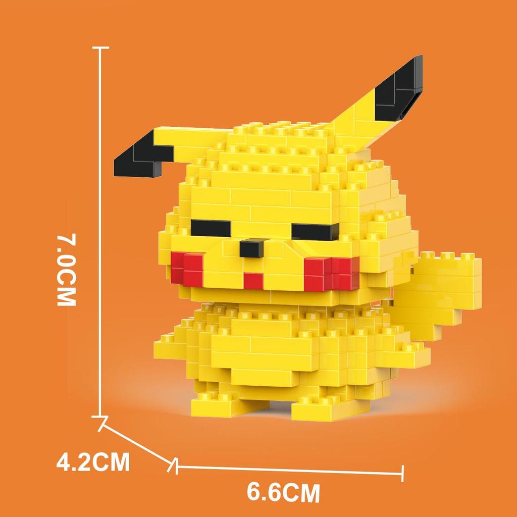 LEGO-Compatible Mini Building Blocks: Cartoon Figurines & Educational Toys
