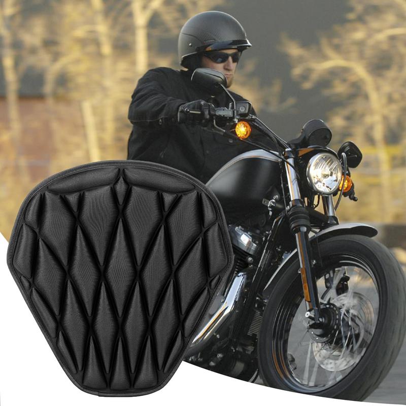 Poduszka na siedzenie motocyklowe Oddychająca Podkładka na motocykl 3D Wygodna Oddychająca Pokrowiec Poduszka Miękkie Wsparcie Siedzenia Dla Mężczyzn Kobiet