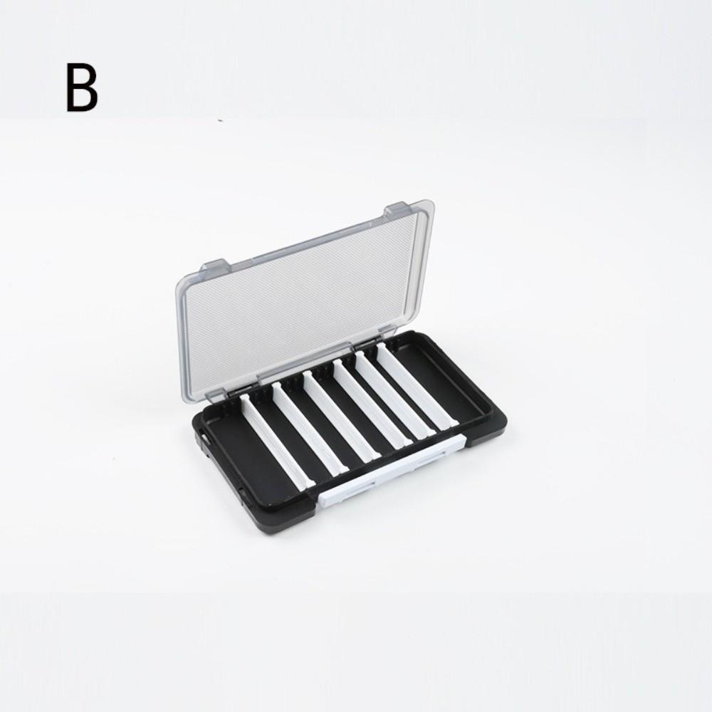 Assembled Design Fishing Tackle Box Durable Material Adjustable Compartments Fishing Hook Box Portable Size Fake Bait Box