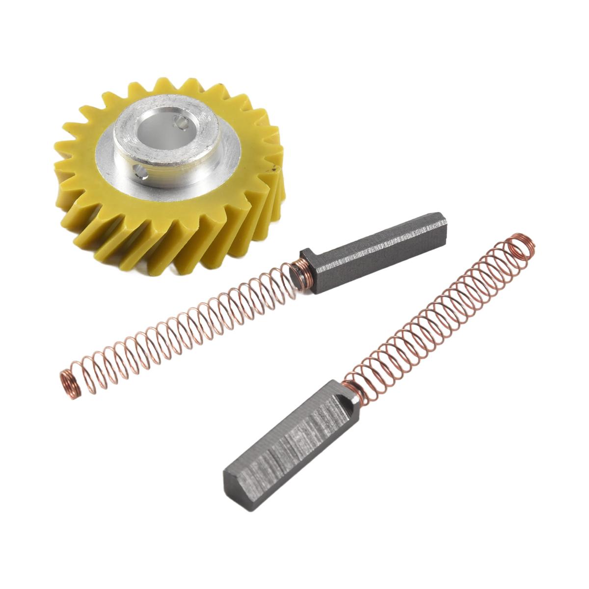 

W10112253 9706416 Motor Brush W10380496 4162897 Mixer Worm Drive Gear for Kitchenaid Stand & A Pair of Motor Brush China Mainland