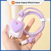 Xiaomi 3D Love Heart Soft Silicone Charger Case For iPhone 18W 20W Charger Protection Cover Charger Organizer Sleeve Accessories