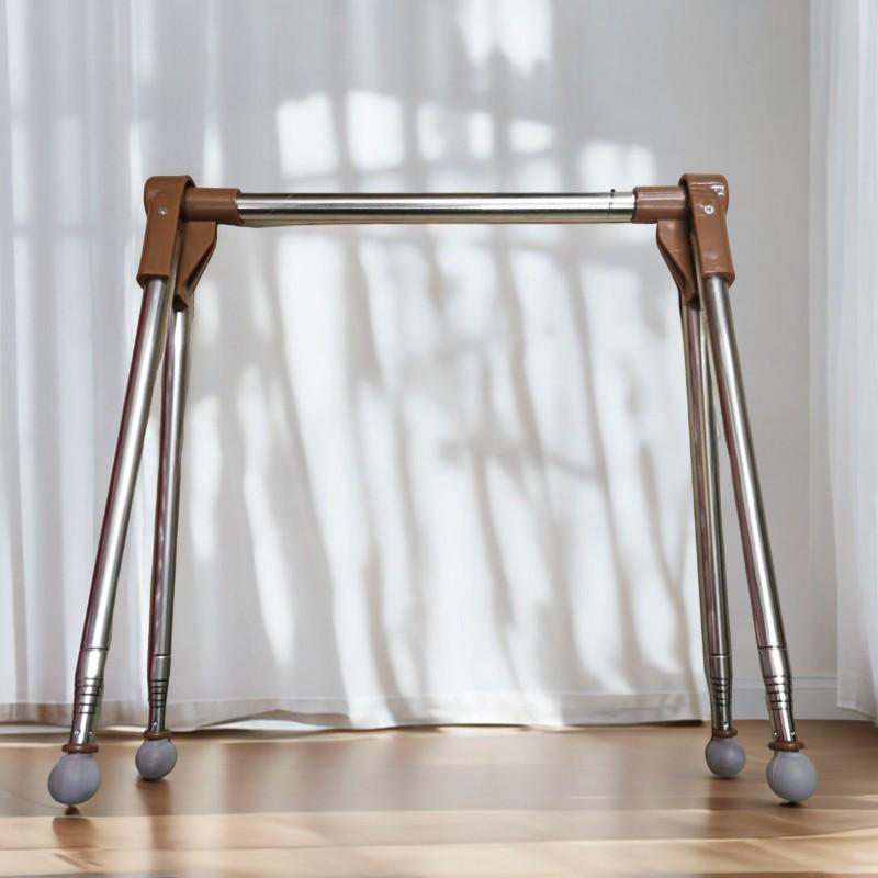 Stainless Steel Retractable Folding Clothes Drying Rack for Indoor Balcony or Travel Use