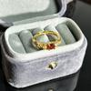 Caibao Series Open Ring Women'S Simple Fashion Niche Design Sweet Cool Light Luxury High-End Accessories