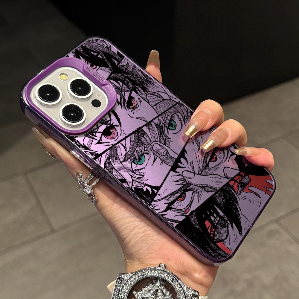 

Jujutsus Kaisens Eyes Phone Case for Samsung Galaxy S26 S25 Edge S24 S23 S22 S21 FE S20 Ultra Plus 5G Colorful Silver Hard Cover Galaxy S25+