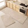Kitchen Floor Mat Pvc Waterproof Oil-proof Carpet Mats Long Home Decoration Leather Rug Non-slip Custom Alfombra Cocina
