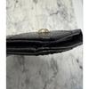 Used CHANEL Matelass Caviar Skin Long Wallet Black