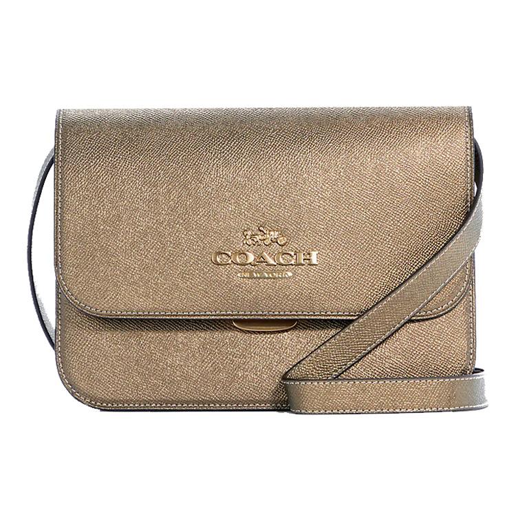 New COACH Brynn Leather Shoulder Bag Crossbody Bag Medium Size Women's Gold C6794-IMS2S
