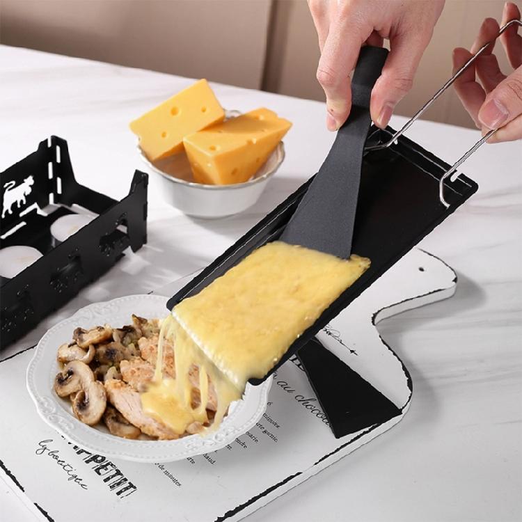 8 Pezzi Antiaderenti Strumento per Formaggio da Cucina Raschietti per Raclette per Pulizia Facile e Maneggio Senza Sforzo del Cibo