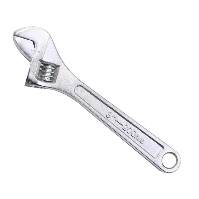 

8-дюймовый разводной ключ, универсальный гаечный ключ, бытовой увеличенный открытый ключ для ванной комнаты, гаечный ключ, сантехнический ручной ремонт