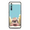 Cute Cartoon Dog Cat Vehicle Case For Realme 16 15T 14 13 12 11 10 4G 9 8 5G Pro Plus C21 C25 C35 GT5 GT3 Neo 2 3 3T 5 Cover