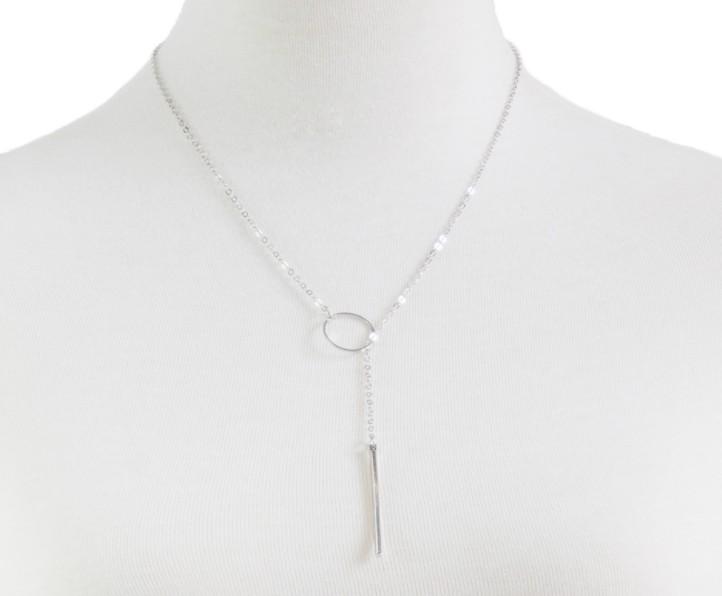 

New European Simple Sequins Bar Coin Multilayer Chain Tassel Tiny Clavicle Necklaces For Women Zircon Gift Girl Collier