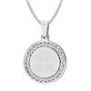 Herenketting 4 Qul Moslim Islamitische Hajj Umrah Hanger Roestvrij Staal Goudkleurig CZ Steen Mannen Modeketting