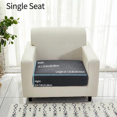Sofa Cushion Covers High Elasticity Waffle Easy To Install Four Seasons Universal Decorative Sofa Home Office Use