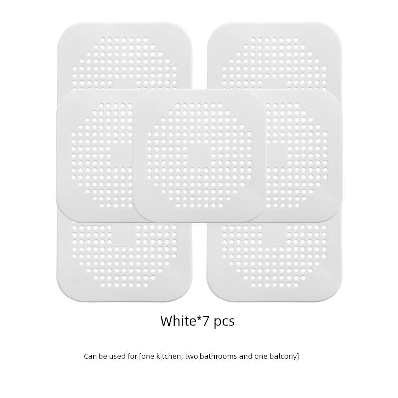 Floor Drain Cover Bathroom Hair Filter Kitchen Sewer Hair Filter Net Leak-Proof Drainage Bathroom Sink Handy Gadget