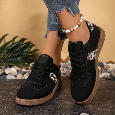 Lente Zomer Nieuwe Stijl Platte Bodem Casual Schoenen voor Dames Kleurblok Ontwerp Veelzijdig Trendy Lage Hak Comfortabel Schoeisel