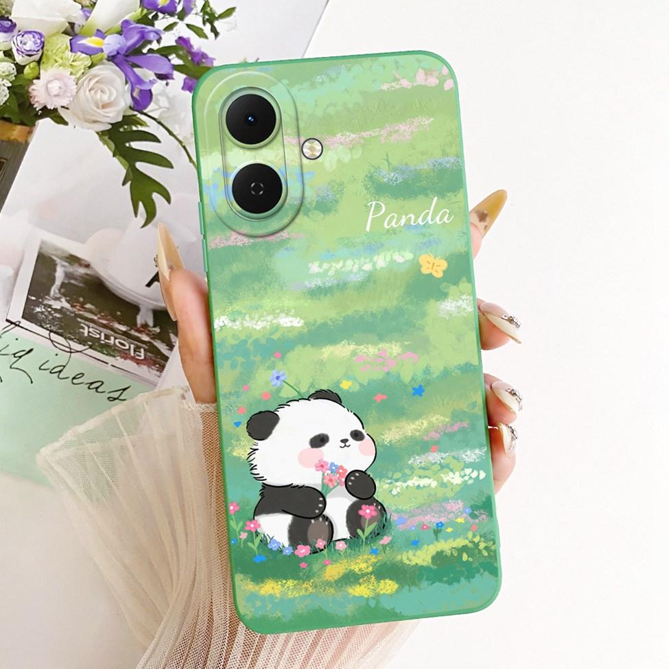 For Tecno KM4 Casing For Tecno Spark Go 2 Case Cover Luxury Fashion Cute Cartoon Funny Painted Silicone Phone Case