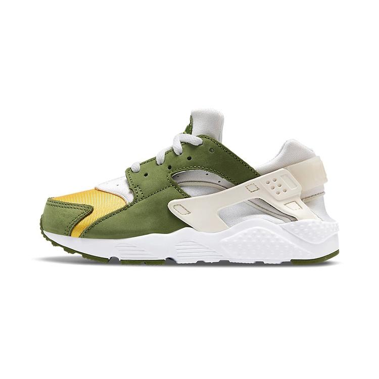 (PS) Nike x Stussy Air Huarache LE Dark Olive 2021 Kids DH3324-300 EU 35