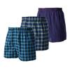 Hanes Fresh IQ Trunks and Deodorizing Assorted Sizes 3-Piece (3-Pack) - Antibacterial, Sanitizing, Clean, - Front-Opening, Men's, (HM8ET702J)