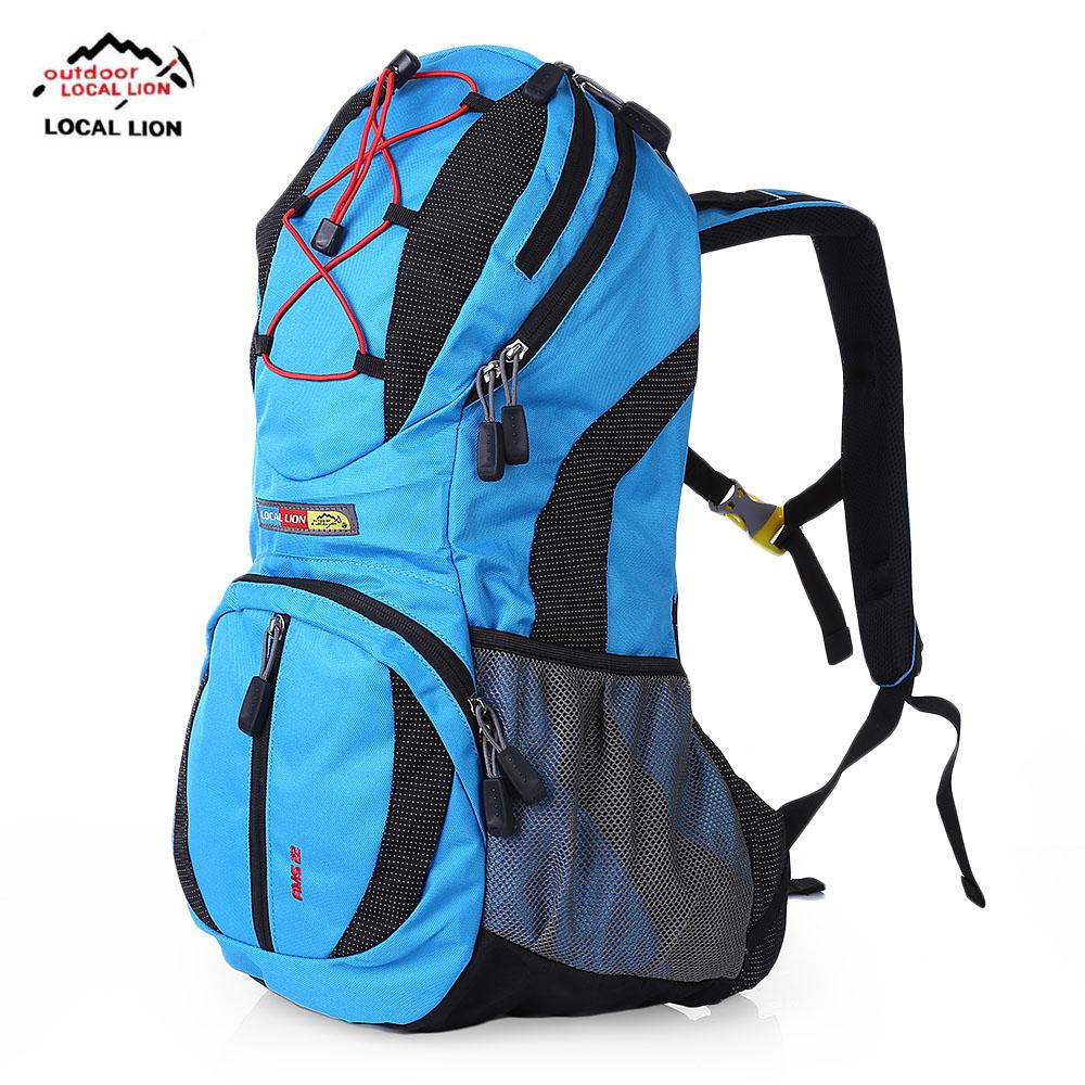 outdoor local lion hydration backpack