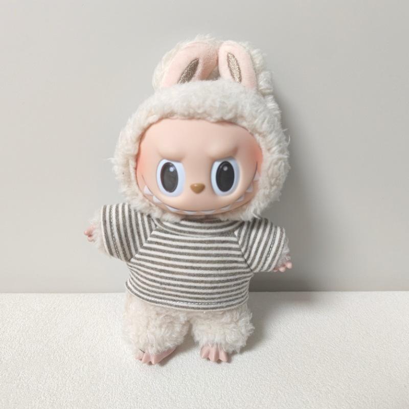 In-Stock Baby T-Shirt & Labubu Doll Accessories - Short Sleeve, Inner Wear, Replacement Clothes