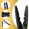 Hair Extension Tool Stainless Steel Hair Pliers with 2 Holes Remover Beads Opener Tool Weft Extension Hair Styling Hair Beauty Salon Accessories