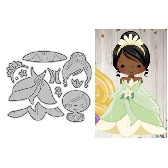 Cutter Die High Hardness Rust-proof DIY Crafts Scrapbooking Album Princess Embossing Die for Home