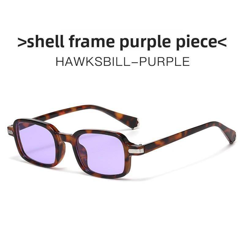 Fashion Square Sun Glasses With Uv400 Protection For Outdoor Travel And Party Use