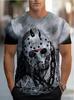 Men's Retro 3D Graphic Print T-Shirt - Perfect for Daily Wear and Vacation