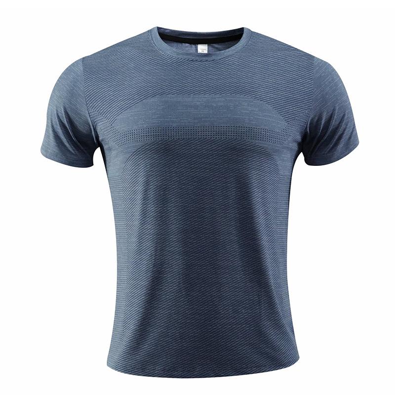 Men's Quick-Dry Short Sleeve Sports T-shirt - Summer Fashion Casual Wear for Running and Fitness