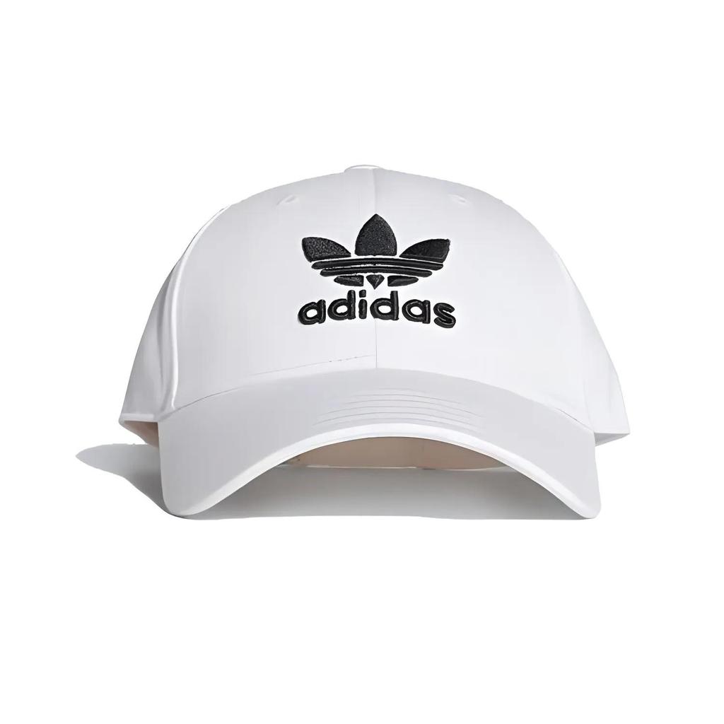 Adidas Originals Adicolor Cotton Baseball Caps Unisex White (Unisex) Baseball Caps FJ2544