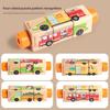 Non-Toxic Baby Wooden Rotating Puzzle Hand Bell Toy Baby Mobile Musical Rattle Toy Montessori Puzzle Game For Babies Newbaby Gifts