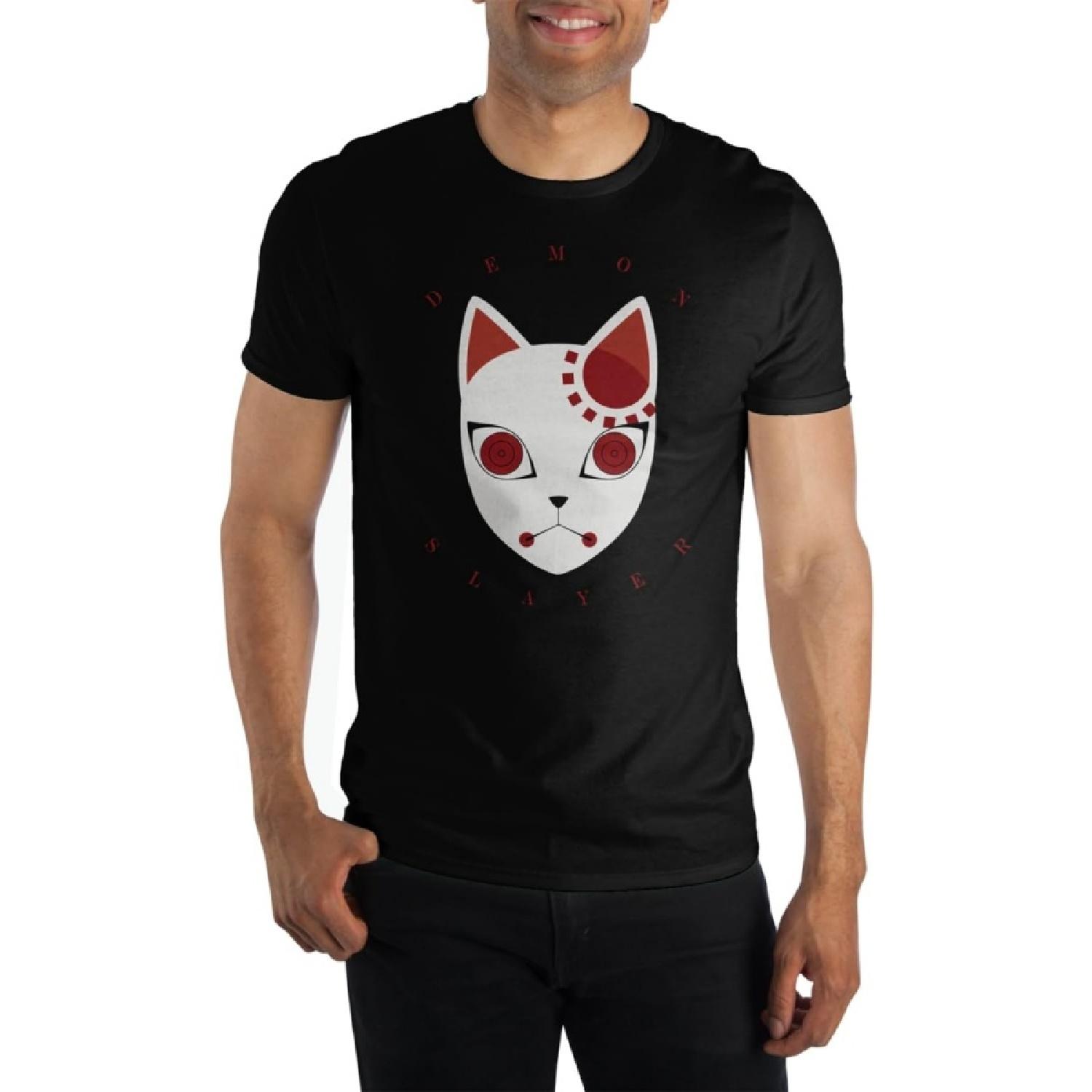 

Bioworld Demon Slayer Tanjiro Warding Mask Black T-Shirt XXXXXL різнокольоровий