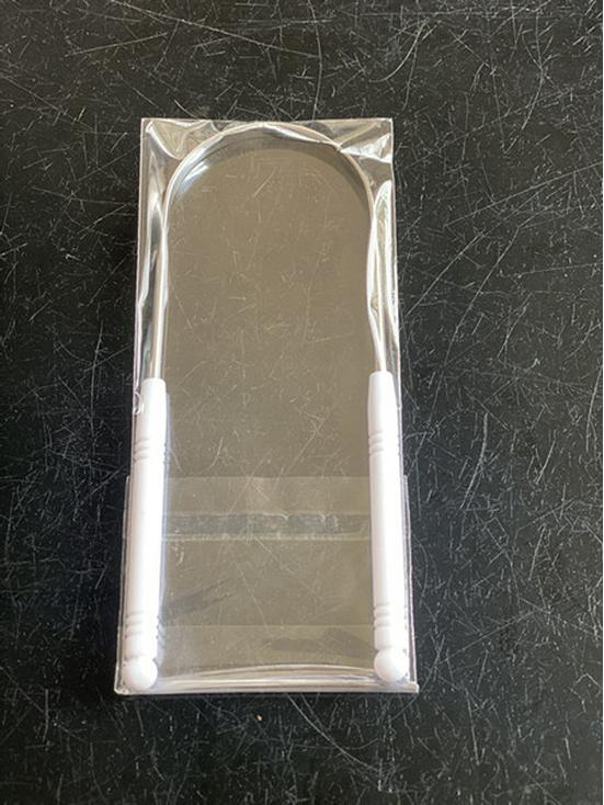 

U-образный скребок и очиститель языка из нержавеющей стали