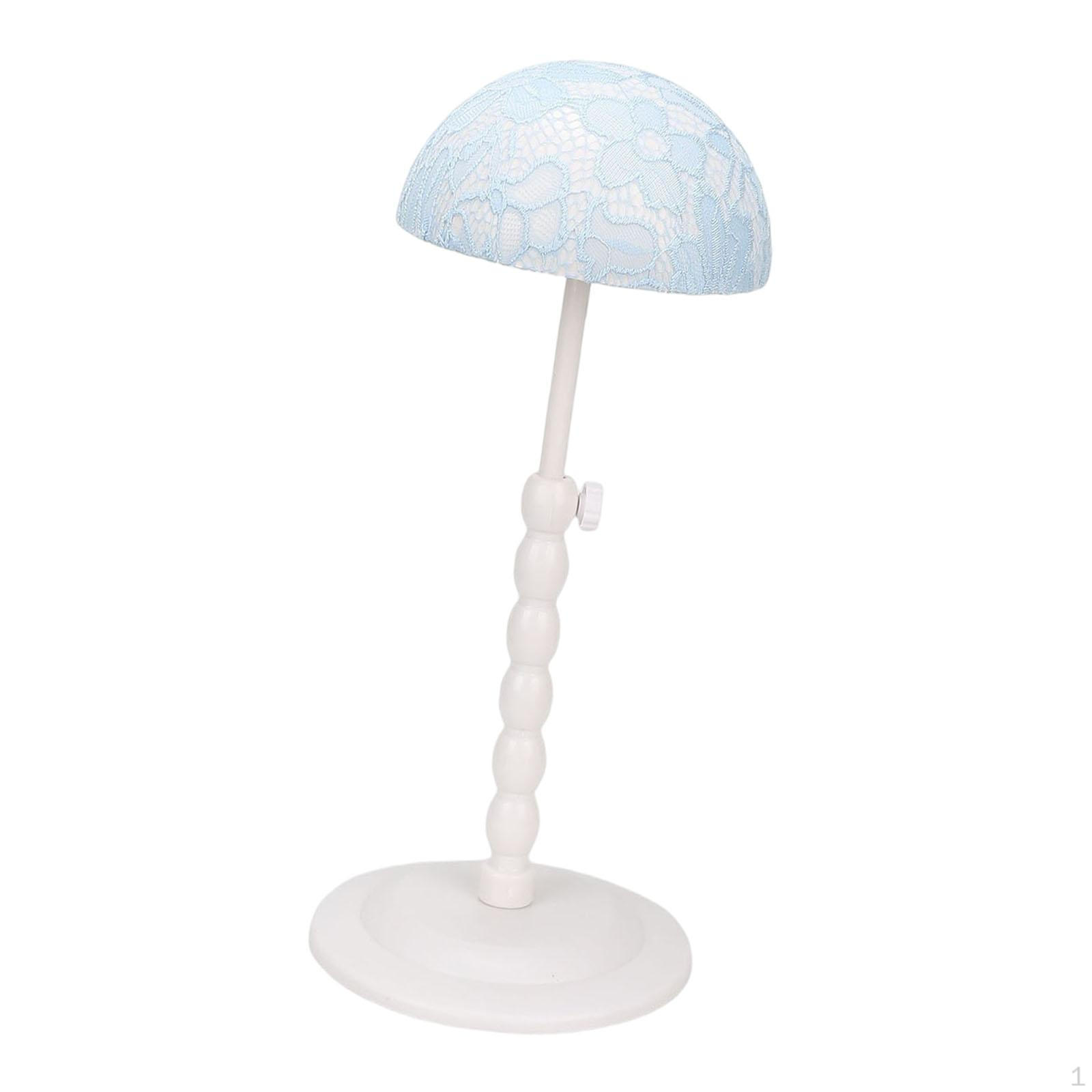 

Head Stand Storage Rack Portable Mannequin for Styling Hair Drying Display Hairpieces Beginner Blue