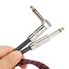 6.35mm To 6.35mm 90 Degree Right Angle Sound Cable For Electric Guitar Basses Mixer 6.35mm Connectors Long Elbow Wire