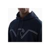 Emporio Armani Ss24 Letter Logo Embroidered Hooded Long Sleeve Sweatshirt Men Sweatshirt Navy-Blue 6D1MD2-1JWPZ-09U2