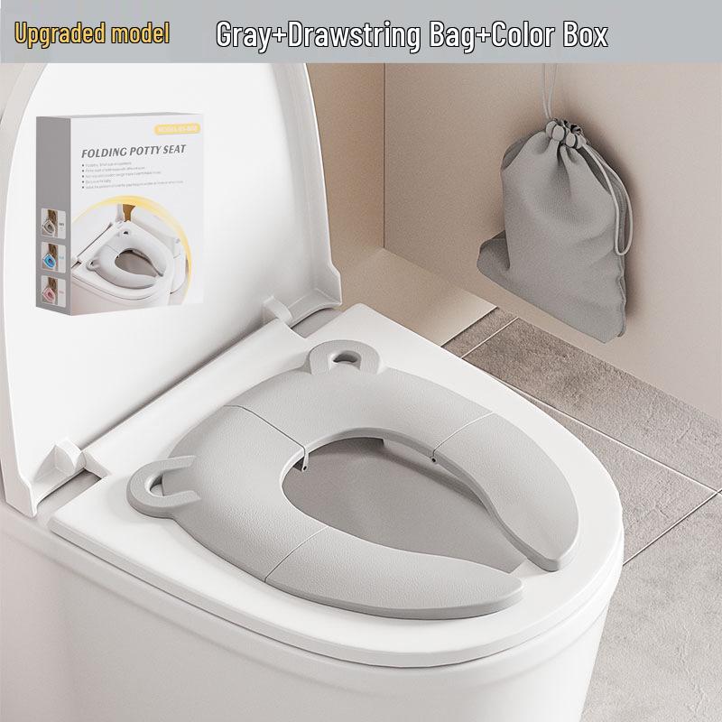 Compact Children's Travel Toilet Seat Pad - Foldable for Easy Storage