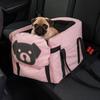 Multifunction Large Capacity Pet Car Seat Breathable Adjustable Harness Car Safety Seat Foldable Pet Car Luggage Travel